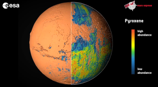 NASA, atlas elevorado por el rover Opportunty